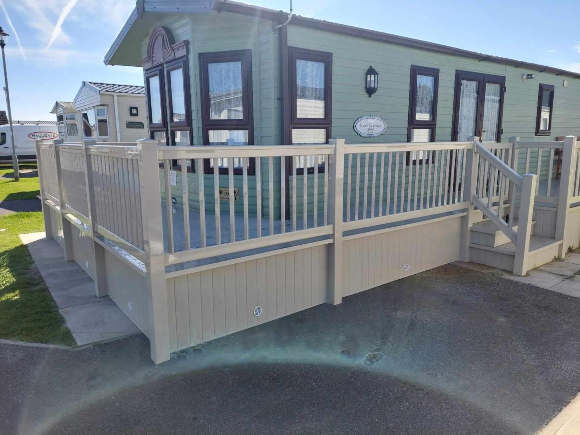 Palm Square 19 3 Bed Deluxe Caravan Chapel Saint Leonards Bagian luar foto